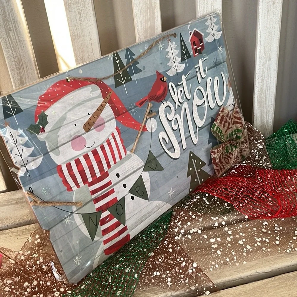 Clearance ~ Christmas Holiday Door-Wall Hanging 🎄🆕🎄 A 2 For $14 item
